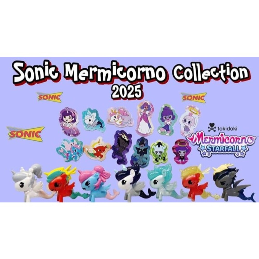 tokidoki Nautique from tokidoki x Sonic Mermicorno Starfall Magnet Pack Series - Picture 4 of 4
